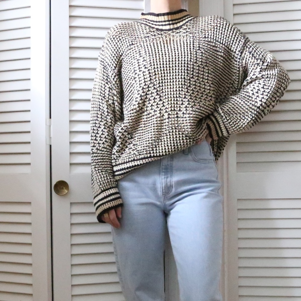 vintage knit sweater